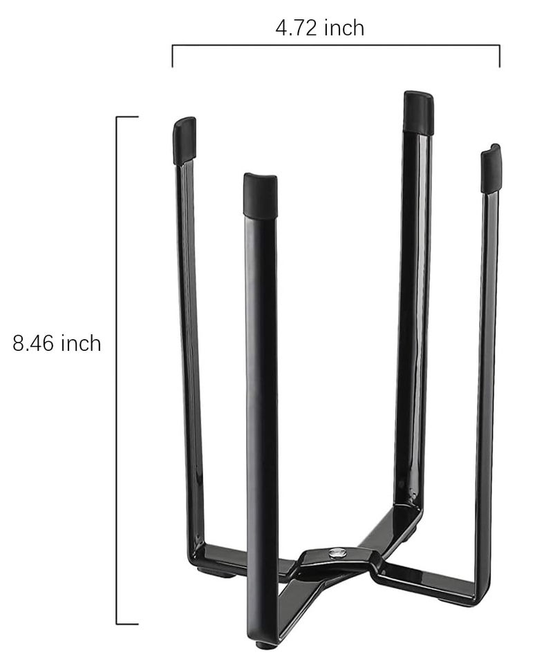 Mukkuri Kitchen Stand Holder, Plastic Bag Drying Rack, Multifunctional Countertop Cups Bottles Drying Rack for Plastic Bags, Bottles and Cups, Shelf Trash Bag - Image 5
